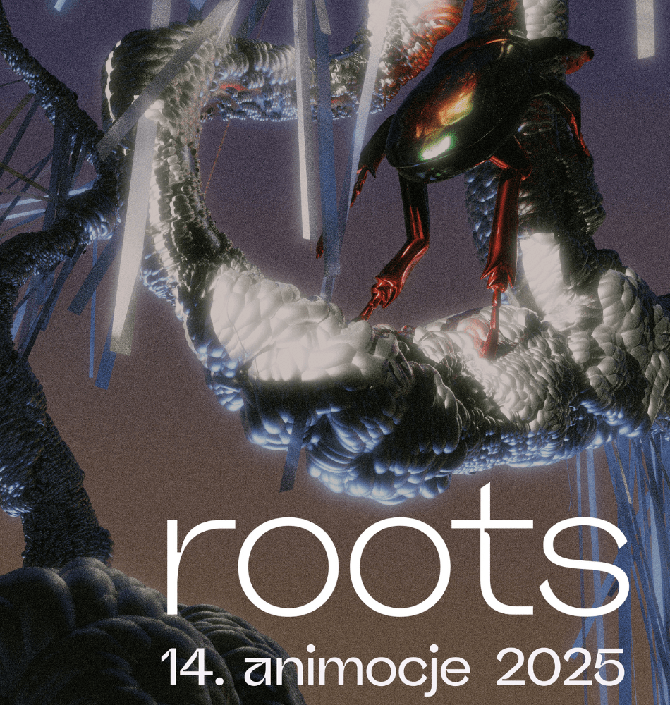 Plakat Echoświatło, spacer audiowizualny | Animocje 2025