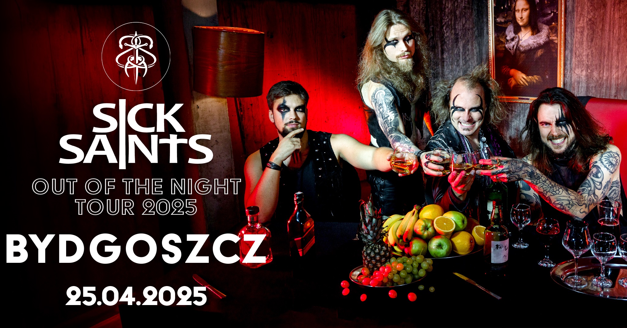 Plakat Sick Saints Out Of The Night Tour 2025