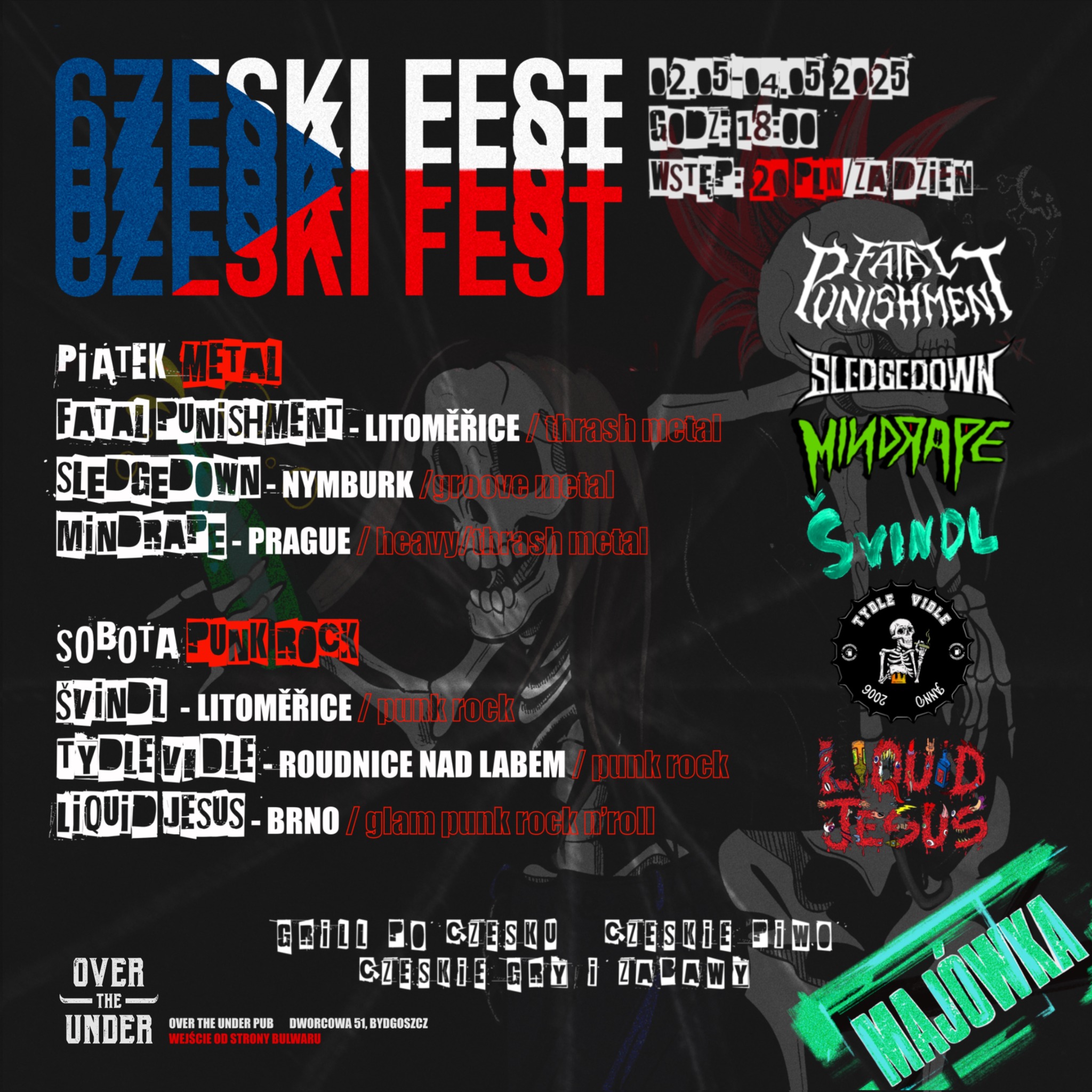 Plakat Co Się Tak Drzesz Vol.2 Hamulec & Demeted & Malware