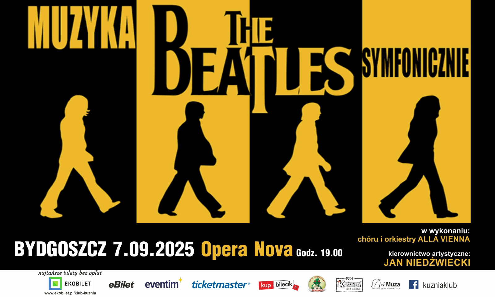 Plakat Muzyka The Beatles Symfonicznie