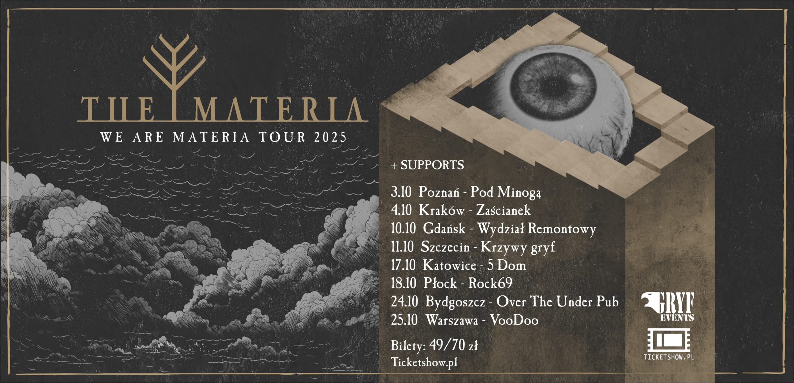 Plakat The Materia - We Are Materia Tour