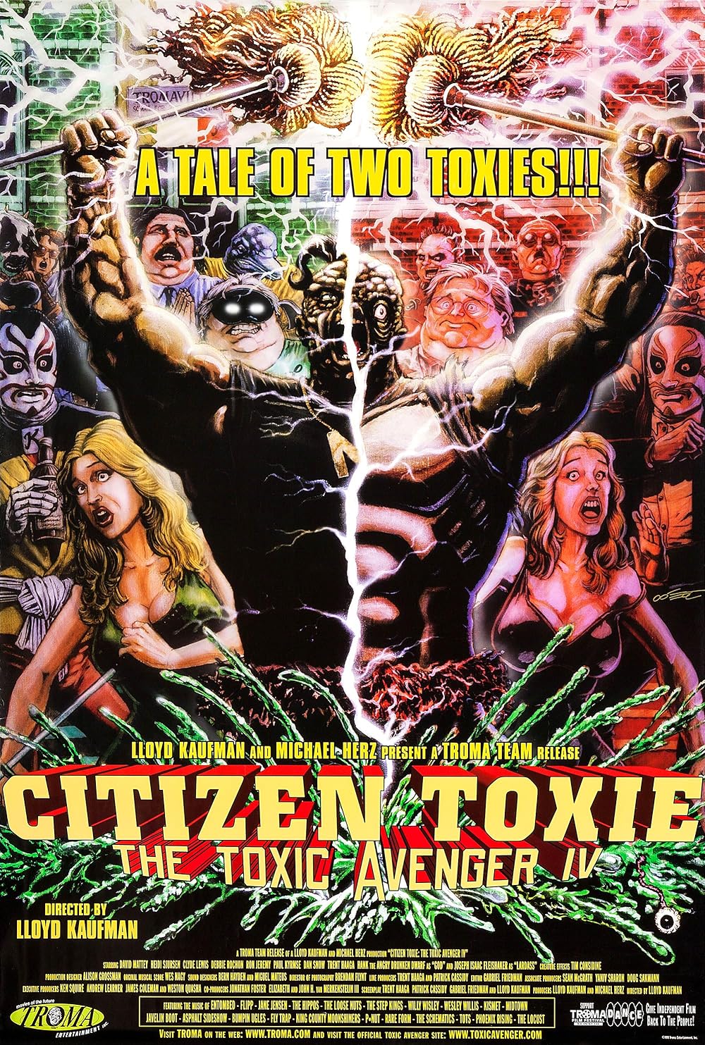 Plakat Najlepsze z Najgorszych – Obywatel Toxie: Toksyczny Mściciel 4