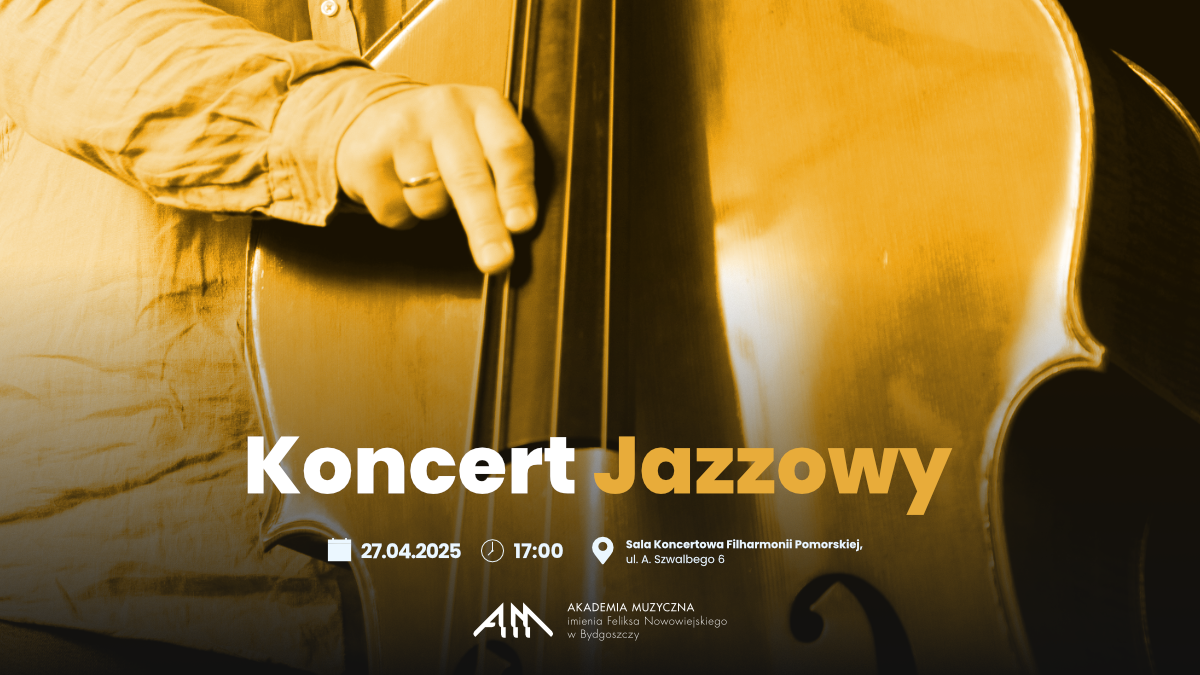 Plakat KONCERT JAZZOWY