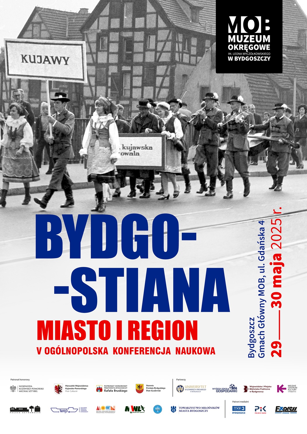 Plakat V Ogólnopolska konferencja naukowa „Bydgostiana. Miasto i region”