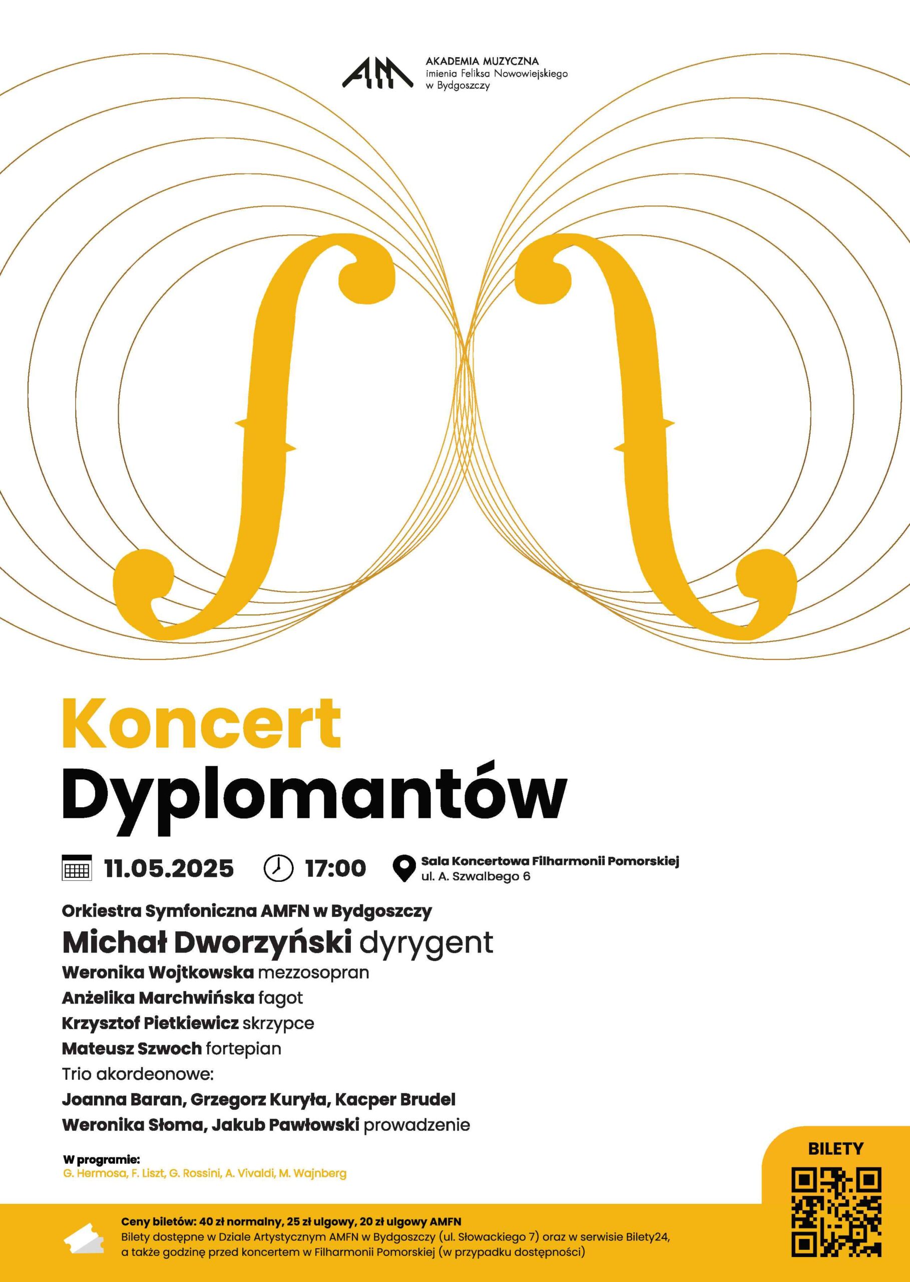 Plakat Koncert Dyplomantów