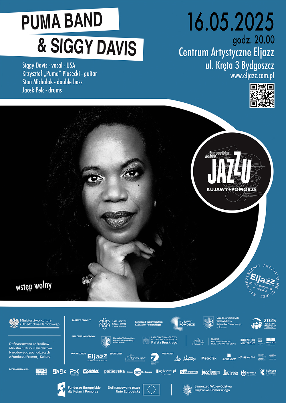 Plakat 16.05.2025 PUMA BAND & SIGGY DAVIS