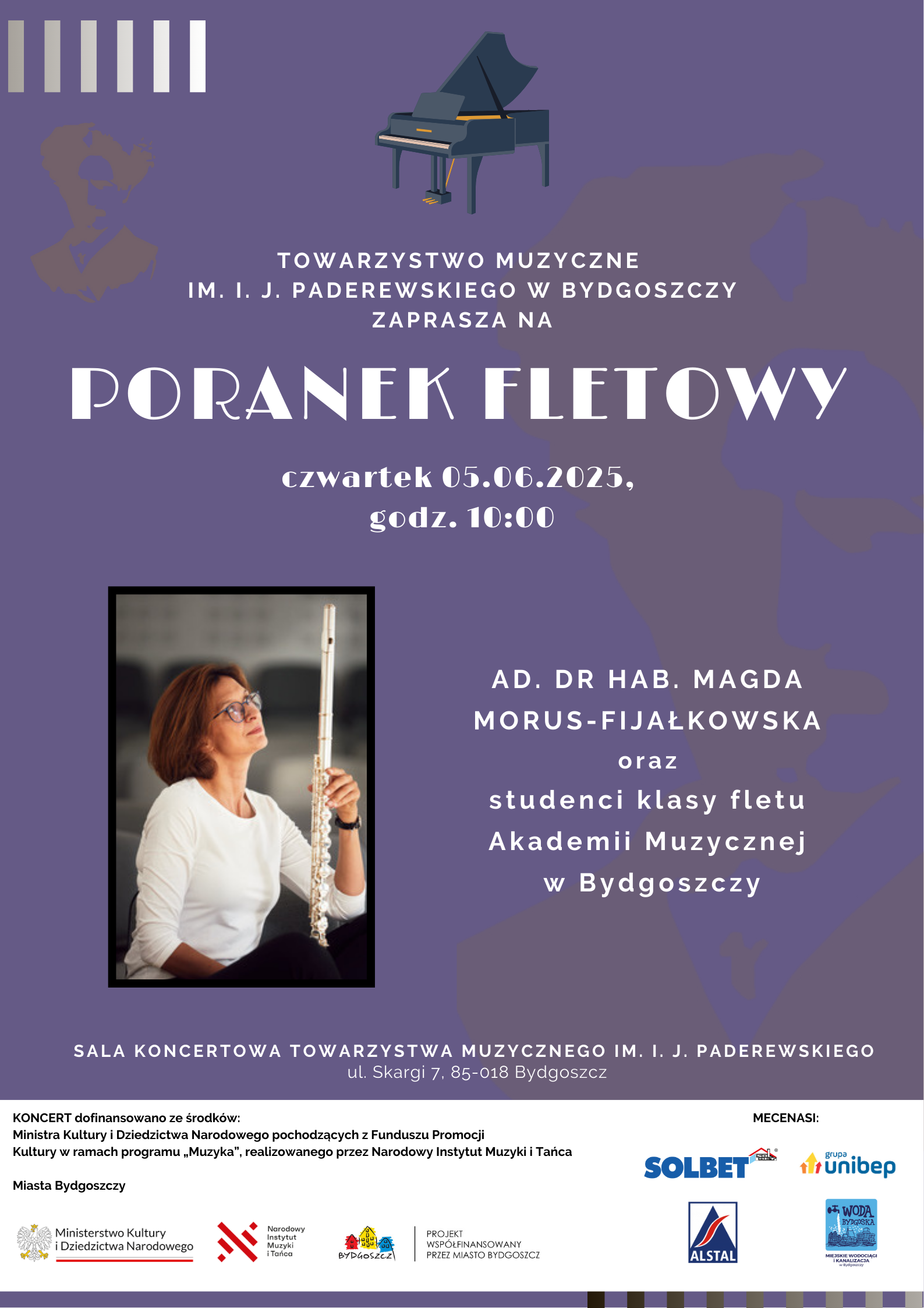 Plakat PORANEK FLETOWY