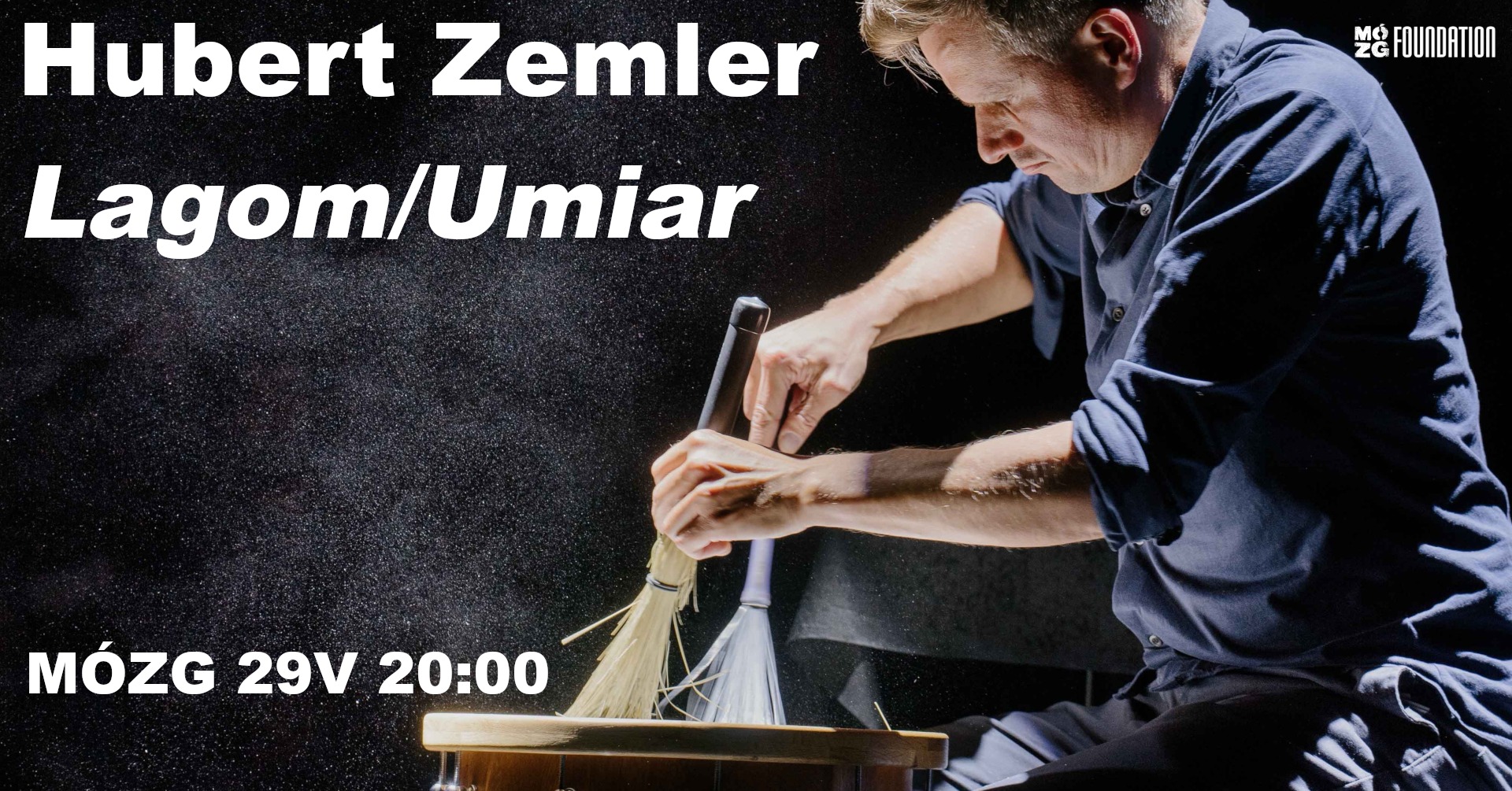 Plakat Hubert Zemler: Lagom/Umiar - koncert