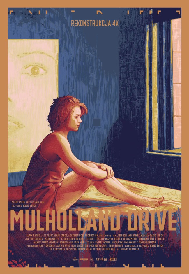 Plakat Letnie nadrabianie klasyki – Mulholland Drive