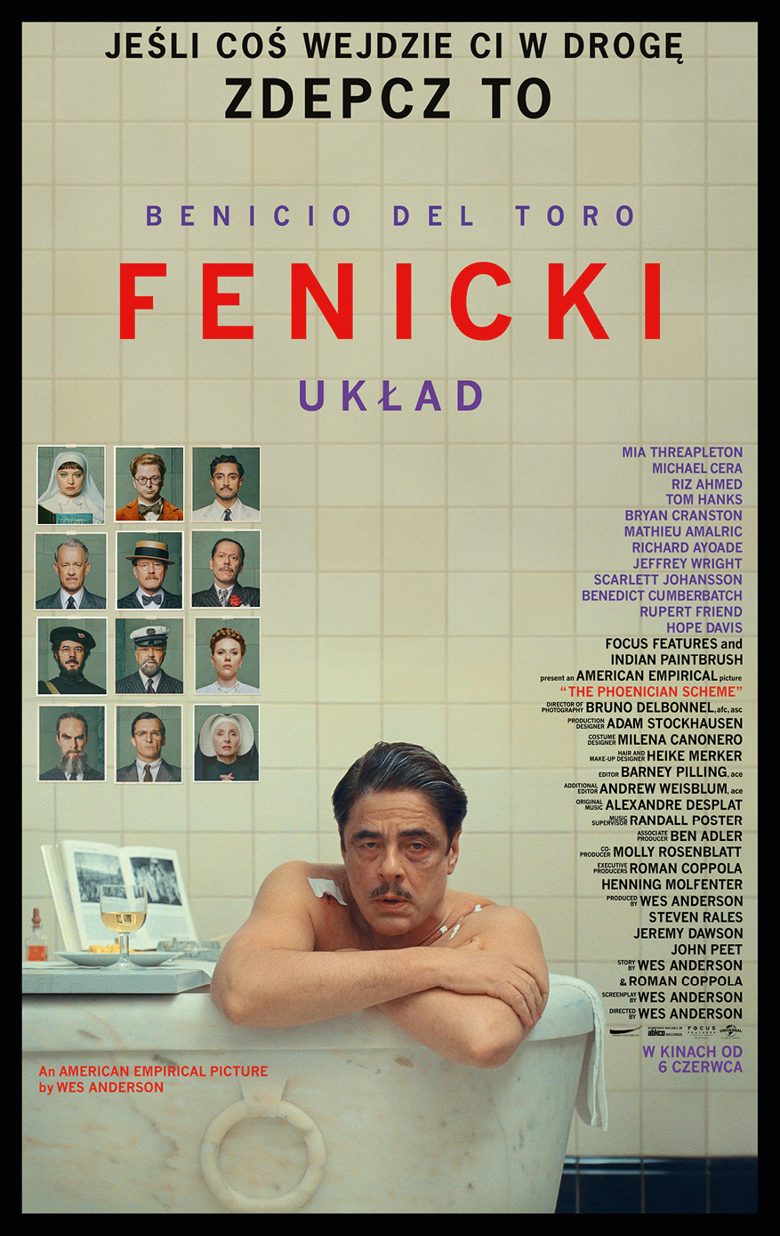 Plakat Fenicki układ