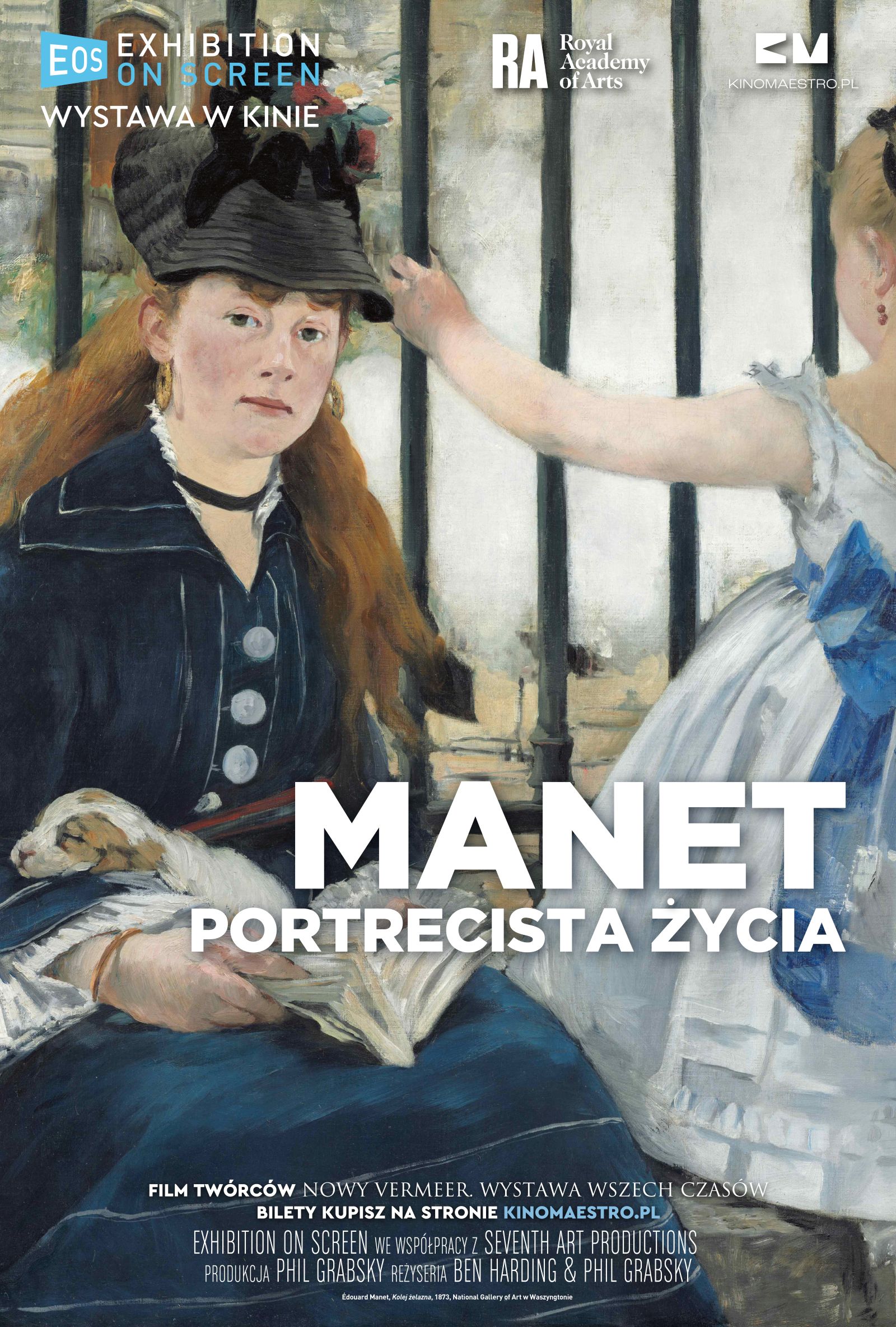 Plakat Wystawa w kinie – Manet. Portrecista życia