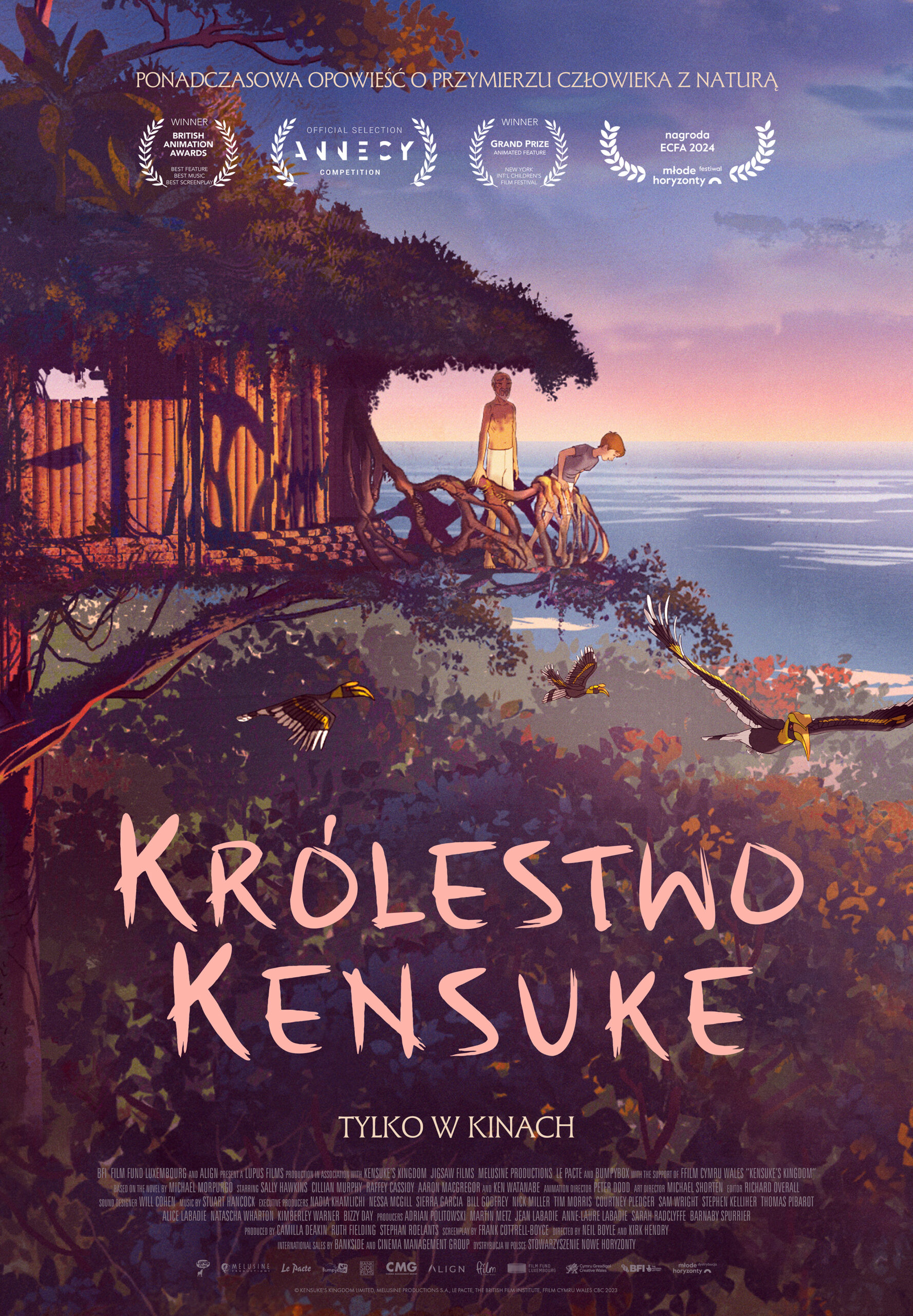 Plakat Wakacje w kinie Orzeł – Królestwo Kensuke