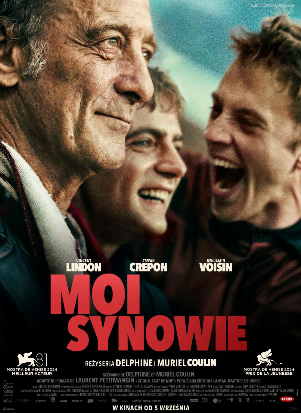 Plakat Moi synowie