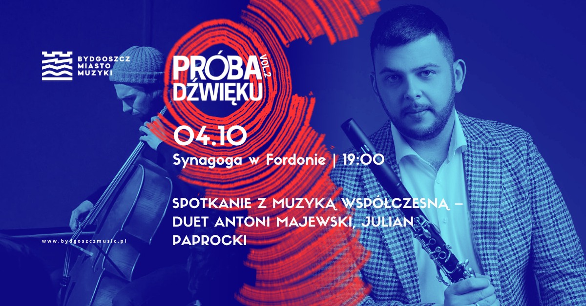 Plakat Spotkanie z muzyką współczesną | Próba Dźwięku 2025