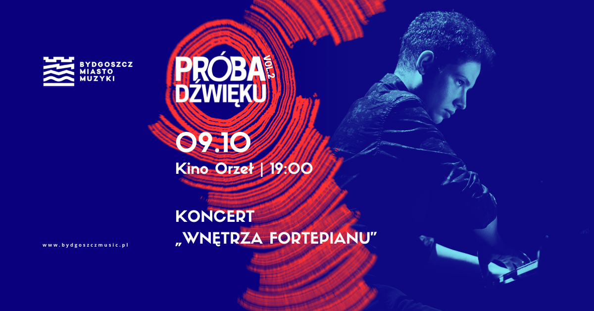 Plakat „Wnętrza Fortepianu”  | Próba Dźwięku 2025