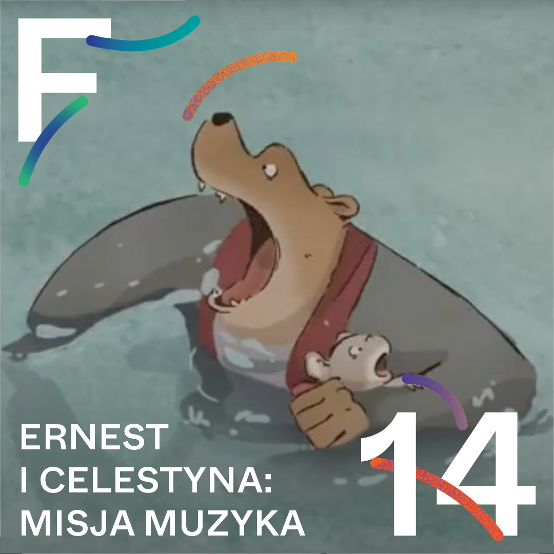 Plakat FONOMO – Ernest i Celestyna: Misja muzyka