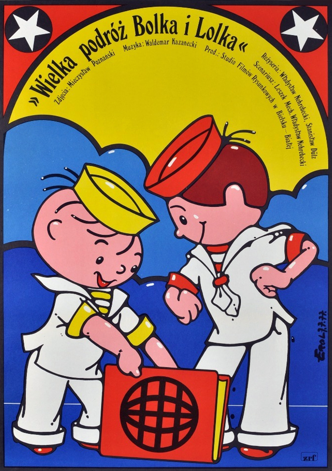 Plakat 5. Old Film Festival – WIELKA PODRÓŻ BOLKA I LOLKA