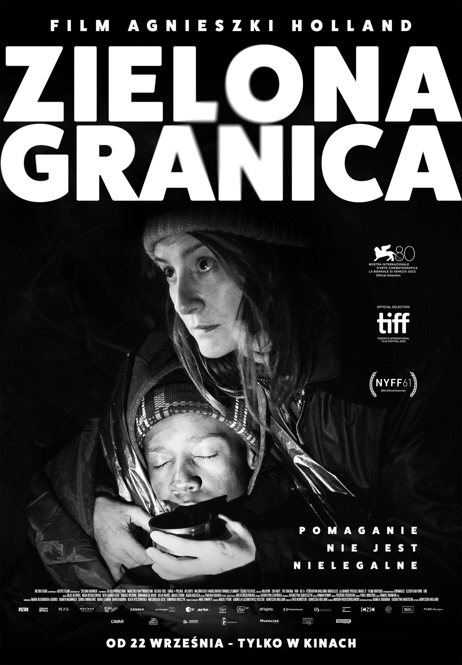 Plakat 5. Old Film Festival – Zielona granica
