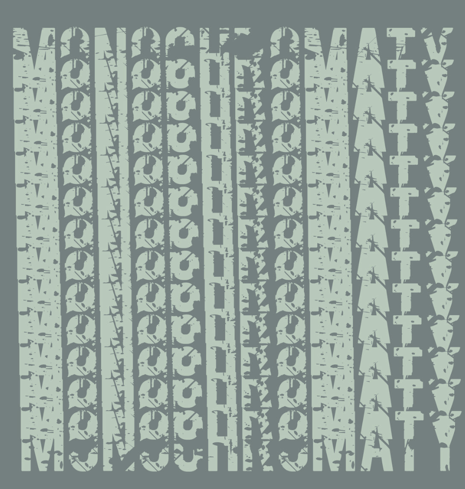 Plakat MONOCHROMATY – wystawa artystów związanych z Bydgoszczą