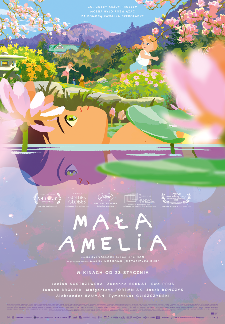 Plakat Kino dla starszaków: Mała Amelia