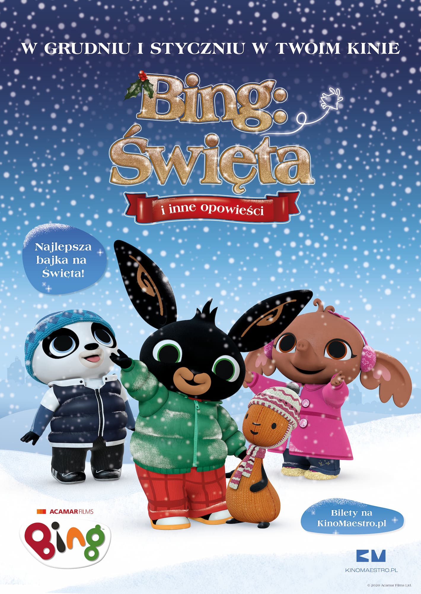 Plakat Pierwsze kino – Bing: Święta i inne opowieści