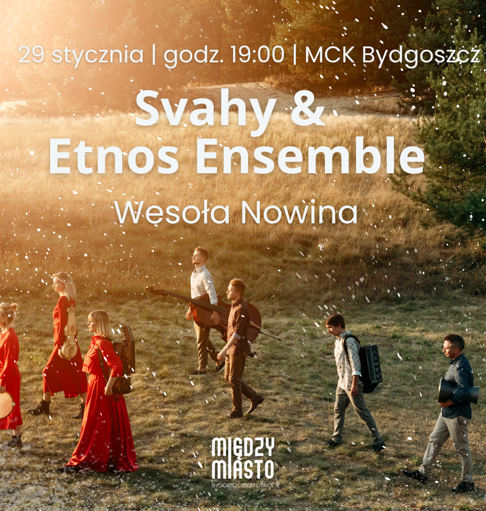 Plakat Svahy & Etnos Ensemble – Wesoła Nowina