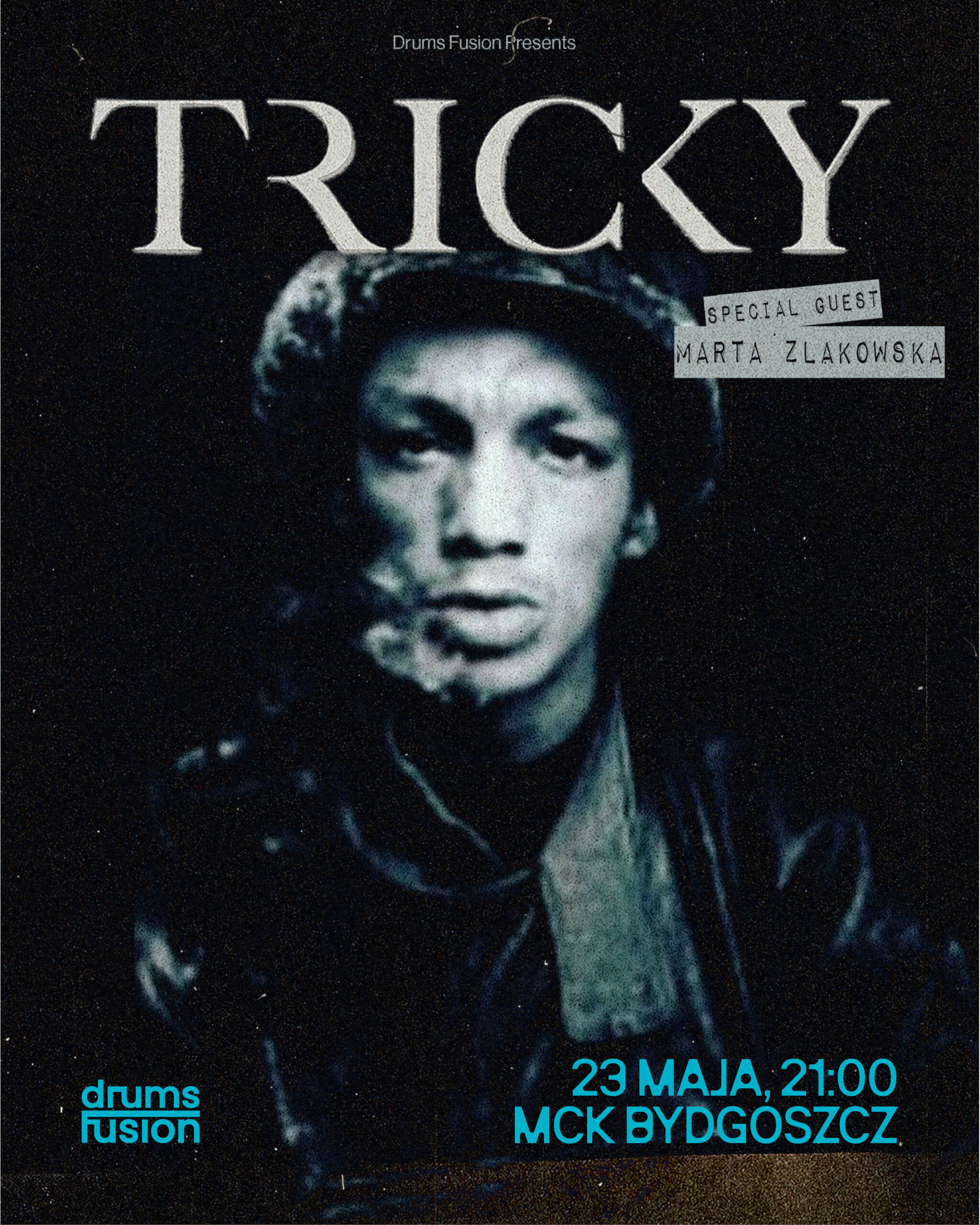 Plakat Drums Fusion 2026 | TRICKY | SOLD OUT!