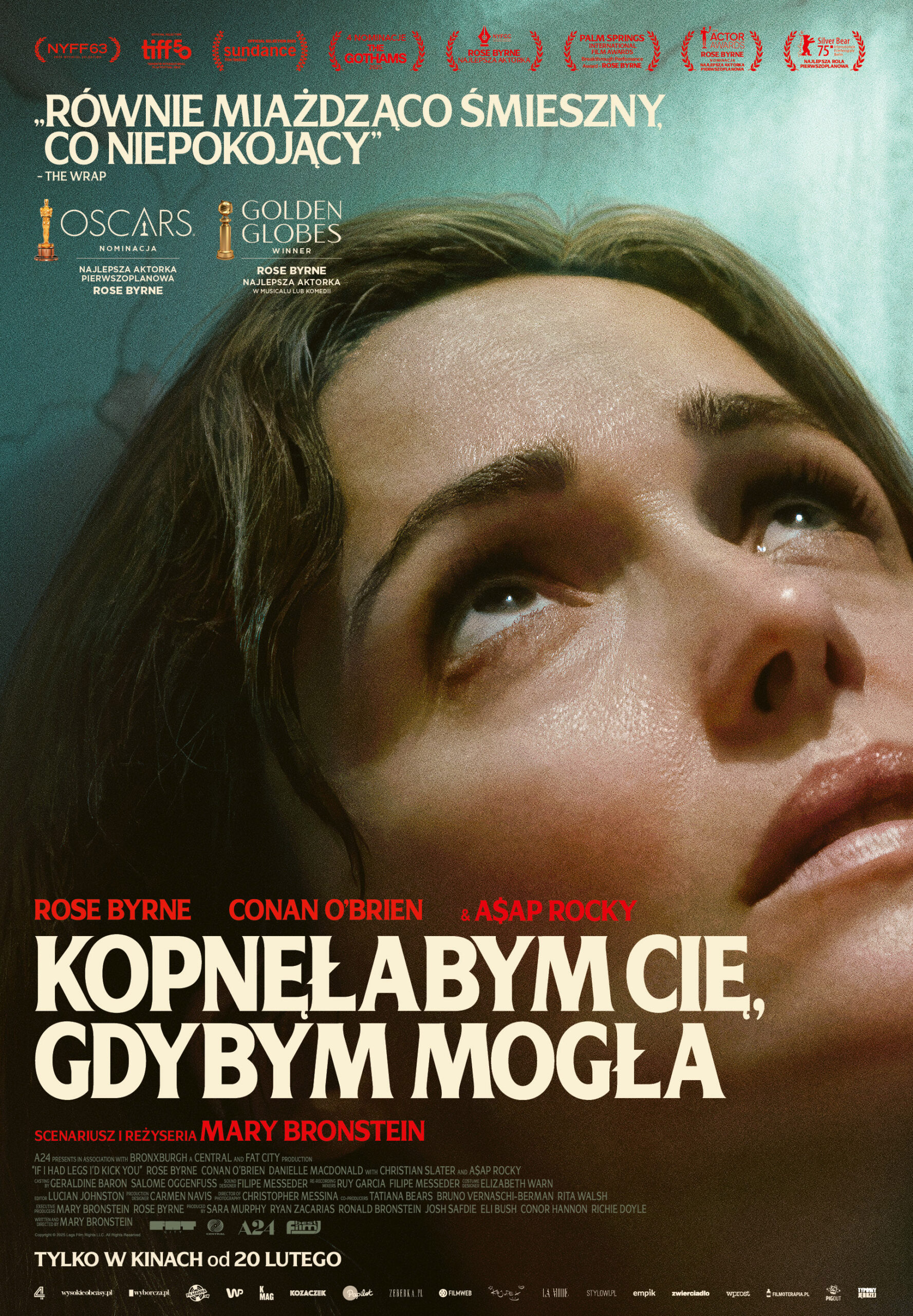 Plakat Kopnęłabym cię, gdybym mogła