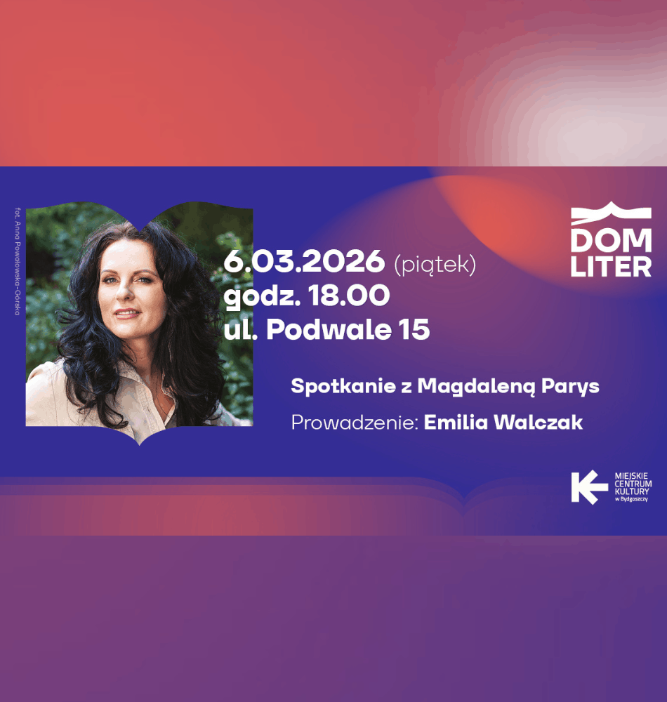 Plakat Spotkanie z Magdaleną Parys