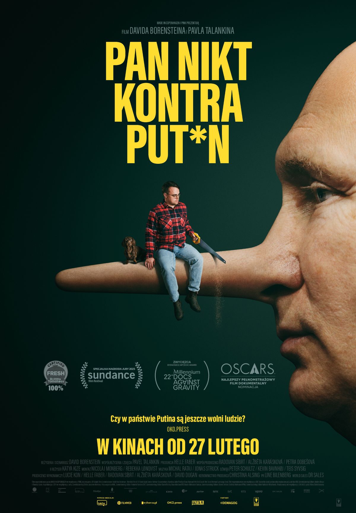 Plakat Pan nikt kontra Putin