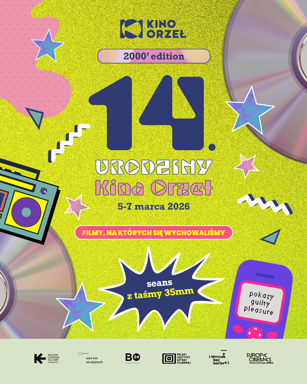 Plakat 14. URODZINY KINA ORZEŁ – Wybór widzów #2