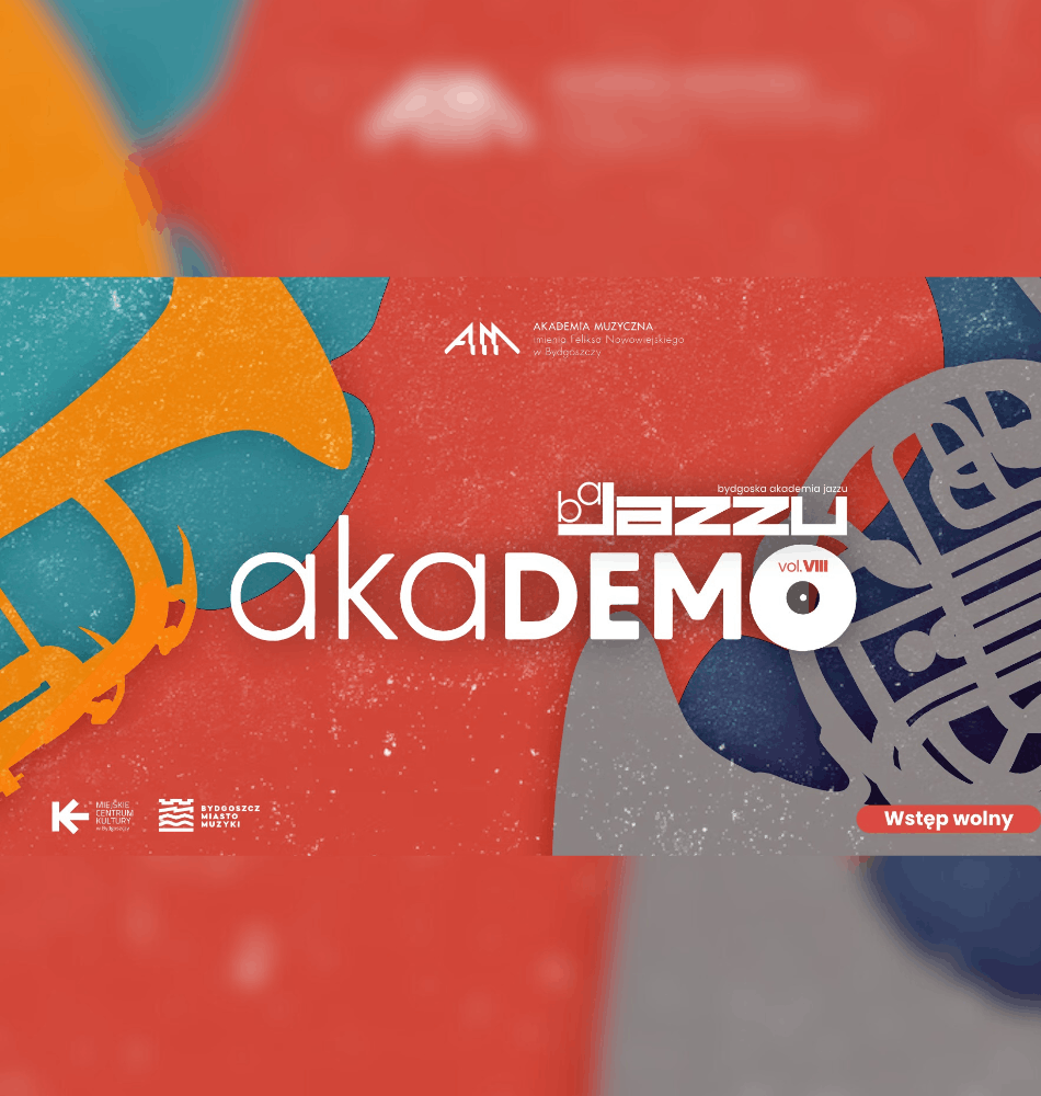 Plakat akaDEMO vol. VIII | Jazzowy wieczór młodych talentów!