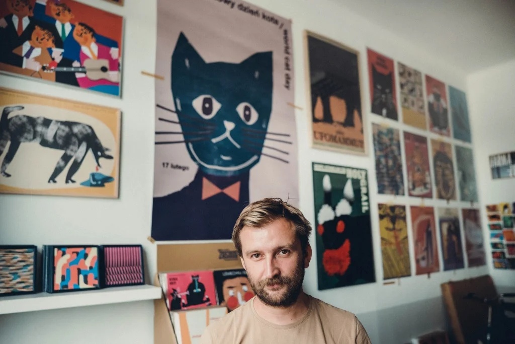 Plakat Rzetelny wybór plakatów – wernisaż wystawy plakatów Jakuba Zasady