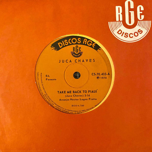 Take Me Back to Paiui — Juca Chaves cover