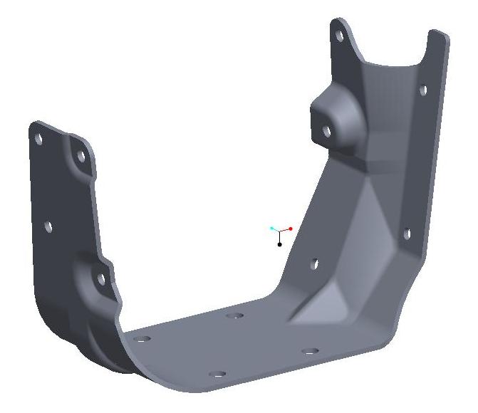 Support Sub-Assy Step SH LH