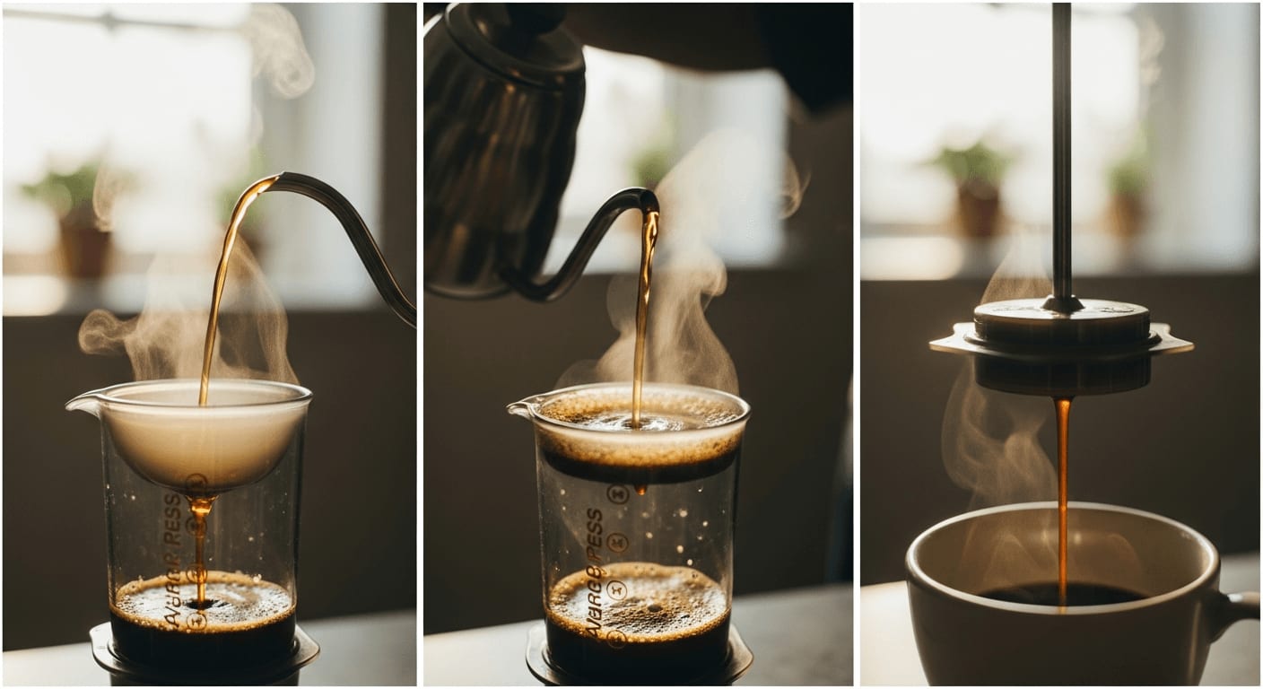 AeroPress Zubereitung