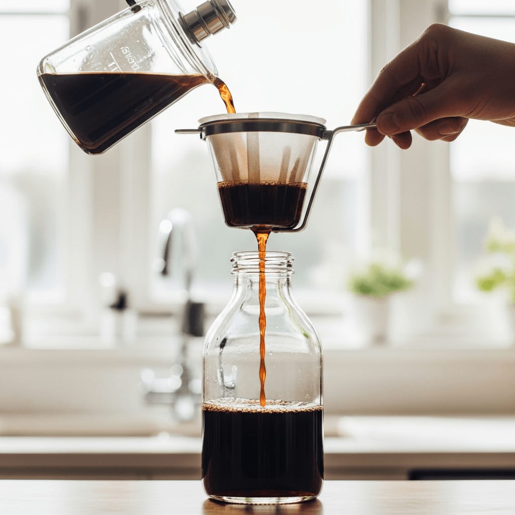 Cold Brew Zubereitung Schritt für Schritt 3/3