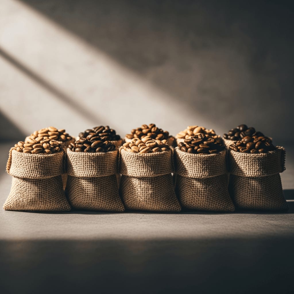 Überblick säurearme Kaffeesorten 1/3