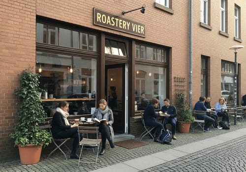 Rösterei Vier Düsseldorf: Spezialitätenkaffee, Direkthandel und das Barista-Erlebnis