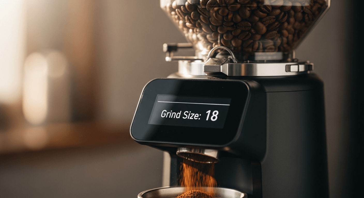 Präzise Mahlgradeinstellung