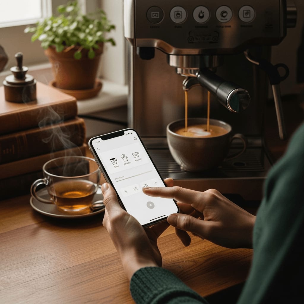 KI-gesteuerte Kaffeemaschinen in Aktion 3/3