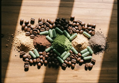 Functional Coffee Bohnen: Adaptogene & Superfood-Zusätze