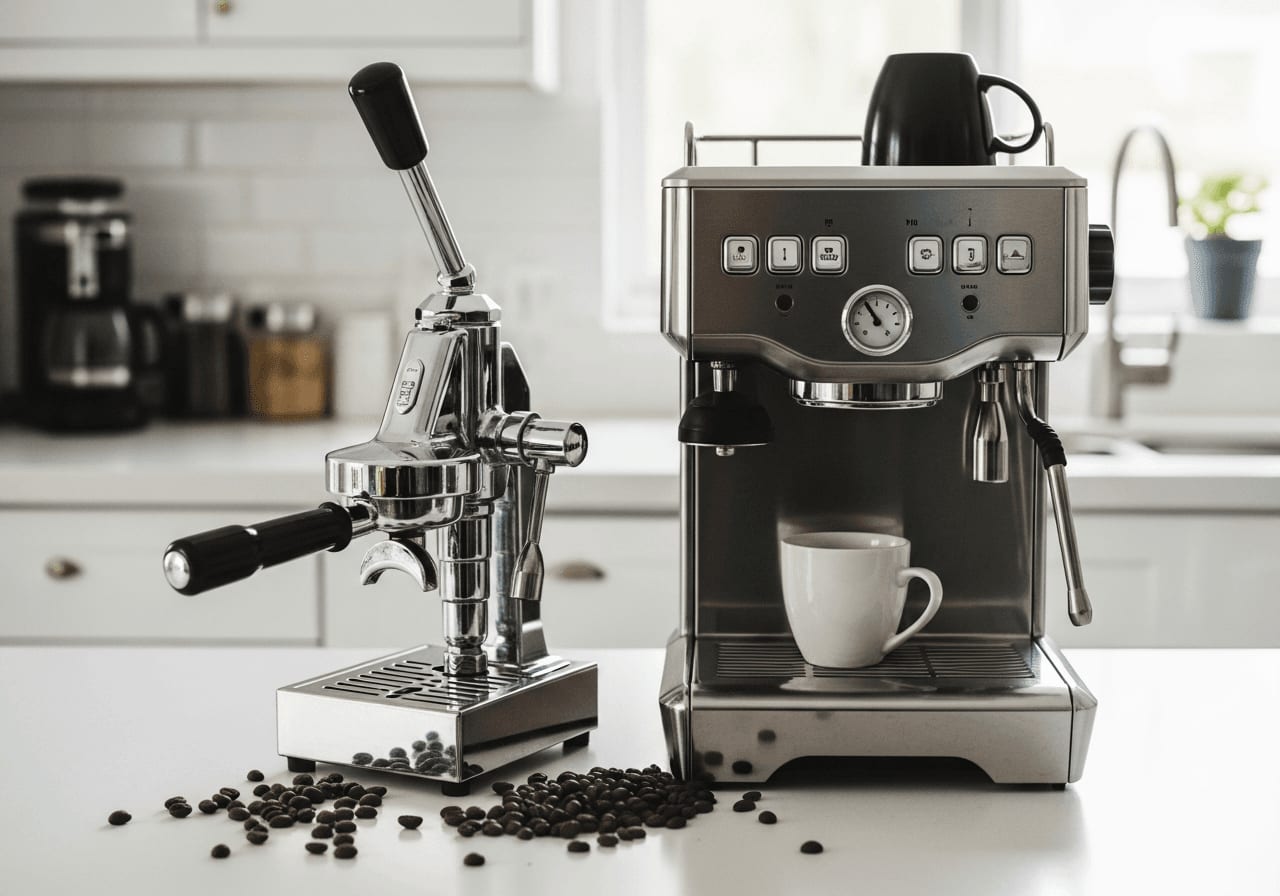 Siebträgermaschine und Kaffeevollautomat im Vergleich: Welches System passt besser zu Ihrem Alltag?