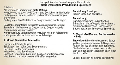 Entwicklungsschritte im 1. Jahr: Dein Monats-Guide | Babyxperten