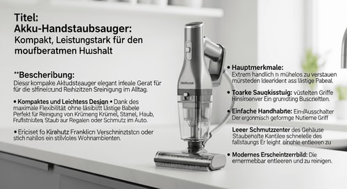 Kaufberatung Akku-Handstaubsauger: Worauf kommt es an?