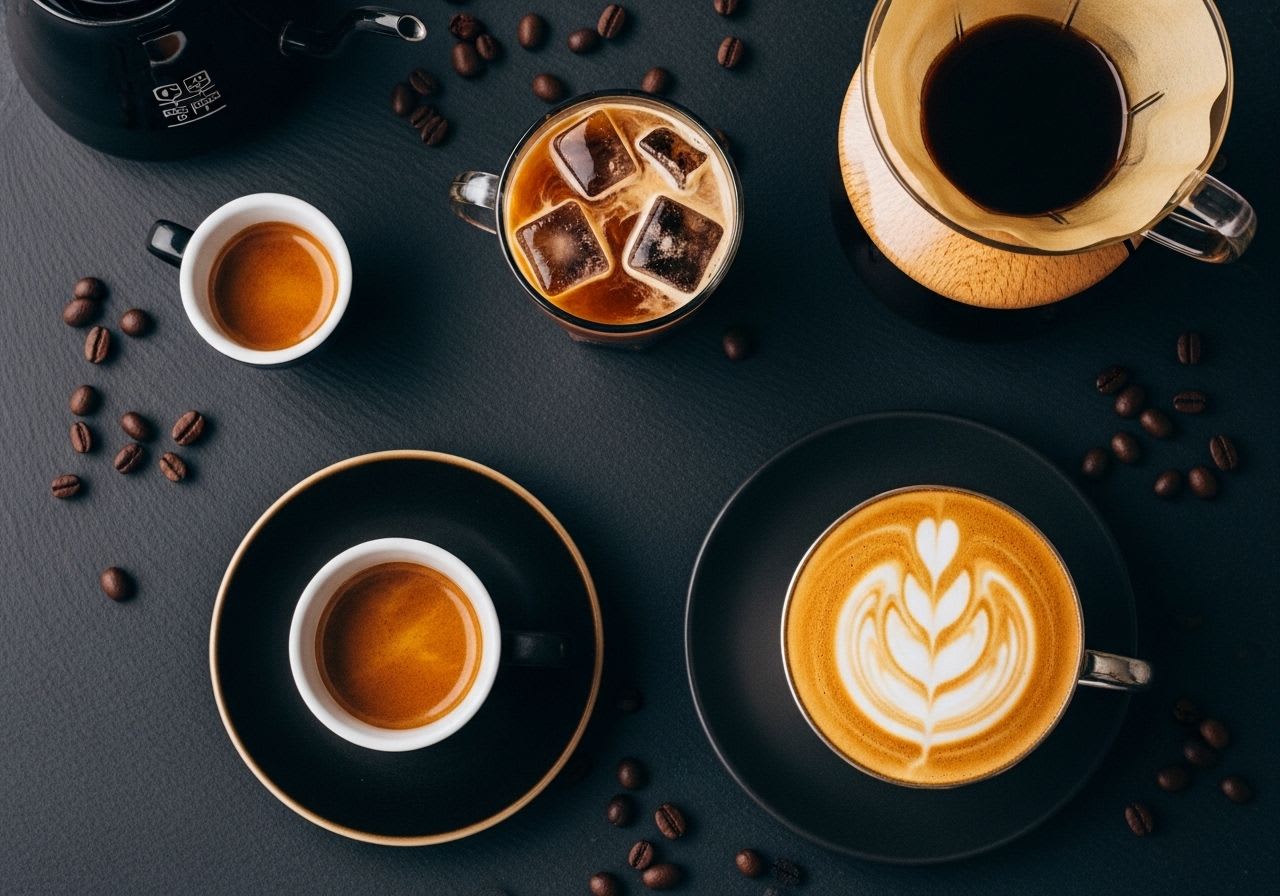 Kaffeegetränke & Rezepte: Komplettübersicht