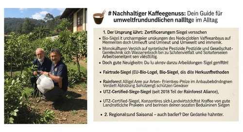 Nachhaltiger Kaffeegenuss: Dein Guide für umweltfreundlichen Kaffee im Alltag