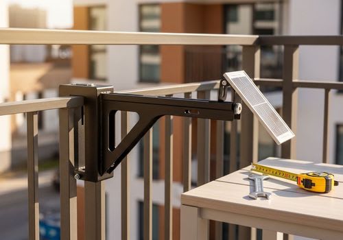 Balkonkraftwerk Halterung selber bauen: DIY-Guide | Stromxperten