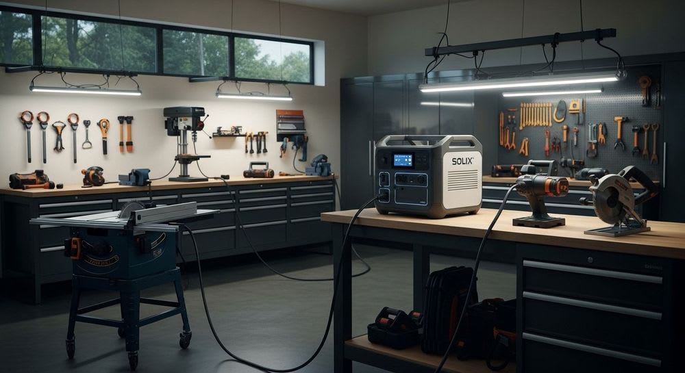 Die leistungsstarke Anker Solix C2000 Gen 2 Powerstation im Test als zuverlässige Notstromversorgung für Zuhause.
