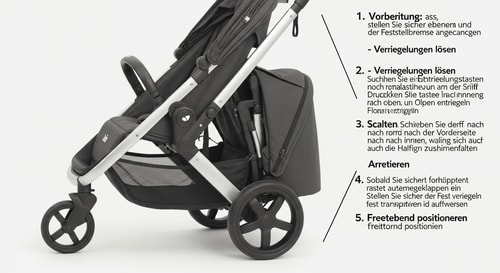 Joie Buggy zusammenklappen: Die einfache Anleitung